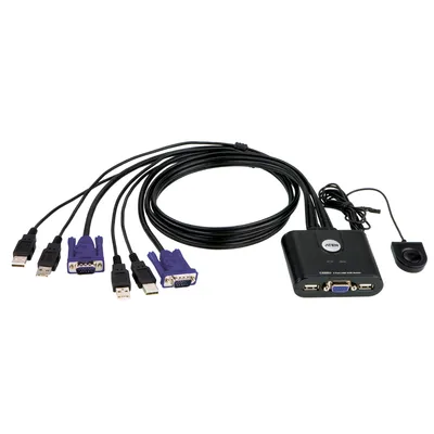 Produktbild von ATEN CS22U KVM Switch VGA, USB, 2 Ports