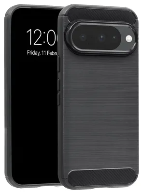 Imagen del producto de Funda con acabado cepillado para Google Pixel 11 - Negro