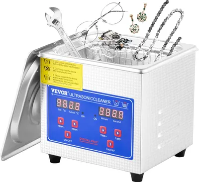 Zdjęcie produktu dla Myjka Ultradźwiękowa Przenośna Sterylizator + Timer 1,3L 60 W