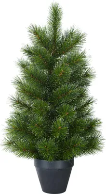 Produktbild von Black Box Trees Glendon Künstlicher Weihnachtsbaum im Topf - H90 x Ø51 cm - Grün