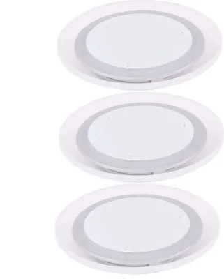 Produktbild von Paulmann Möbel Einbauleuchten Set Deco LED 3x3W 3000K warmweiß Chrom matt Glas