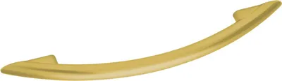 Produktbild von Alles im Griff Möbelgriff Cardea LA 128mm - Bogengriff Breite 188mm - Griff für Möbel, Zinkdruckguss gold matt gebürstet