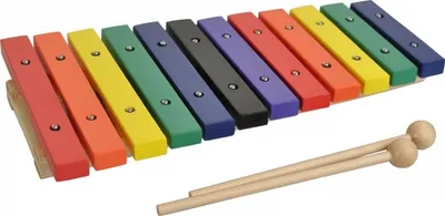 Produktbild von Steinbach Xylophon mit 12 Klangplatten bunt