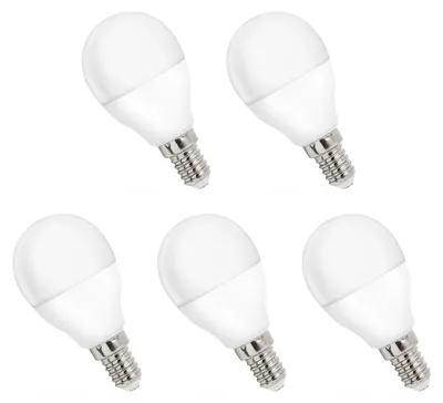 Produktbild von Spectrum E14 LED Lampe 8W 710lm 3000K Warmweiß 230V 5 Stück