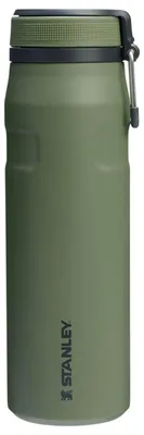 Image de La bouteille IceFlow de Stanley avec bouchon à vis – 700 ml, motif pin séché