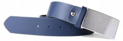 Produktbild von FRONHOFER Ledergürtel kürzbar, 3,8 cm breit, silberne Schnalle, extra Edelstahlschraube