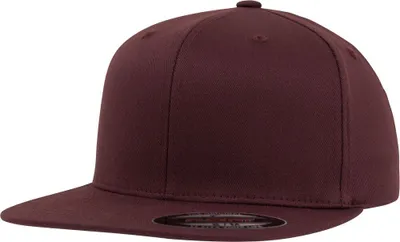 Image de Flexfit by Yupoong Casquette de baseball unie à visière plate RW7709 (L/XL) (Red Brown)