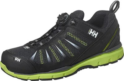 Produktbild von Helly Hansen S3 Halbschuh SMESTAD BOA WW 78214, Farbe:black/dark lime, Größe:42