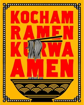 Immagine prodotto di pittura per numeri con cornice Pittura - I love ramen 40x50 cm