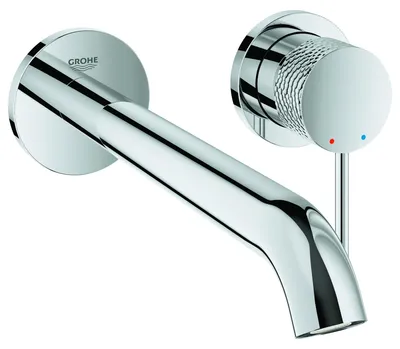 Produktbild von Grohe Waschtischbatterie, Essence, Wandmontage, Ausladung 230mm, chrom, 1 Stk.