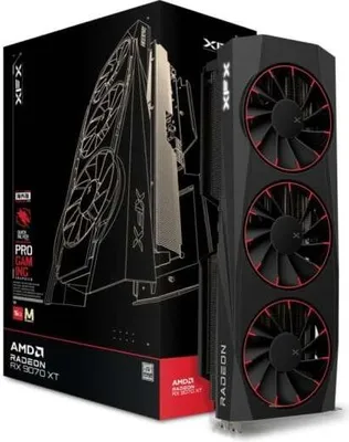 Immagine prodotto di XFX QUICKSILVER AMD Radeon RX 9070 XT Triple Fan 16GB GDDR6 FSR 4