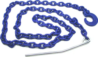 Produktbild von Chokerkette rund 8 mm | 2,5 m Länge mit Nadel und Schlinghaken, Rückekette
