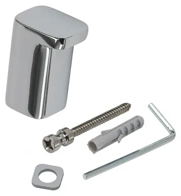 Imagen del producto de Hansgrohe AddStoris Gancho individual cromado, 1 unidad.