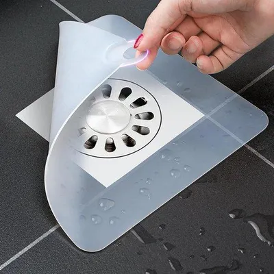 Produktbild von Silikonische Dusenablassschaum - 2 Stück - Haarfangschaum - Anti-Verstopfungsschaum - Ablassschaum für Badewanne - Haarschaum für Badewanne - für Wannenablass - für Dusenablass