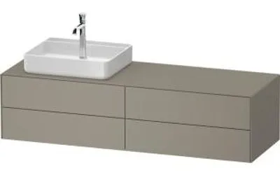 Produktbild von DURAVIT WT4867L92920000 Konsolen-WTU wandh White Tulip 550x13