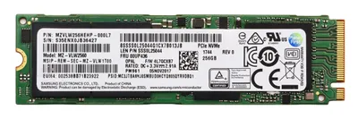 Produktbild von Samsung SSD PM961 256GB interne Festplatte (M.2, 2280, M-Key, MZVLW256HEHP)