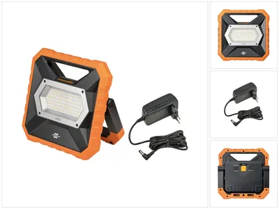 Produktbild von Brennenstuhl professionalLINE X 4000 MA Mobiler Akku LED Strahler 11,1 V 5,4 Ah ( 9171320401 ) 3800 Lumen IP55 40 Watt