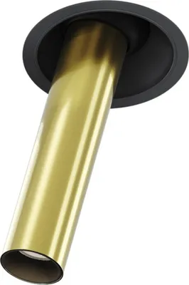Immagine prodotto di Maytoni LED plafoniera da incasso, tubo tondo in ottone, 7W, bianco caldo, orientabile