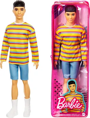 Zdjęcie produktu dla Barbie Ken Fashionistas Puppe im oversizowy sweter