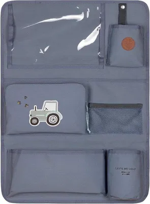 Image de Organiseur de voiture pliable de 55 cm pour la banquette arrière