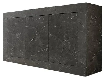 Image de CALICOSY - Buffet 3 portes Initial - L160 cm