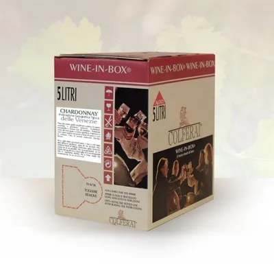Produktbild von Chardonnay IGT Trevenezie 11,5 % 5 lt. Bag in Box - Colferai
