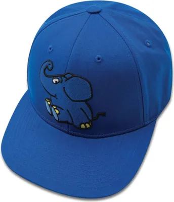 Koaa Snapback Cap Der Elefant "Auf'm Schirm" in blau