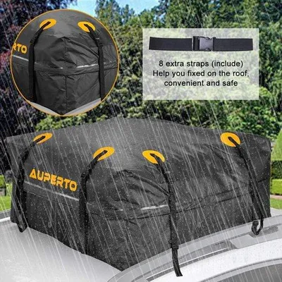 Obrázok produktu pre Vodotesný strešný box na auto 20 m³, čierny