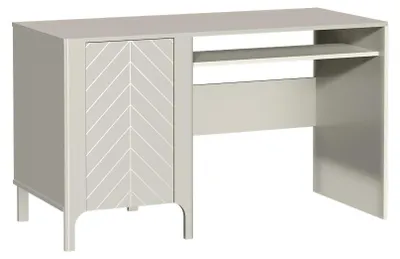Produktbild von Masseno Schreibtisch ALICANTE 135x60x77,5 cm Bürotisch Computertisch, Kaschmir