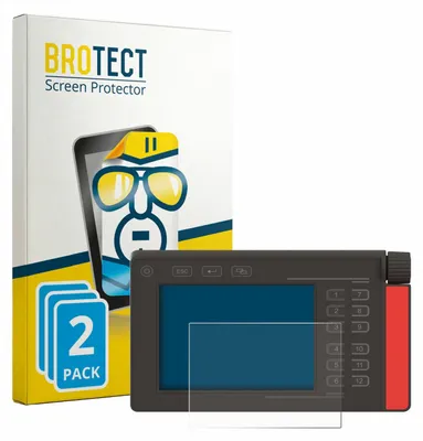 Produktbild von 2x Für Müller Elektronik SMART570 Schutzfolie BROTECT Displayschutz Display Schutz Folie Klar Transparent