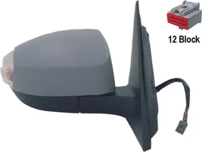 Produktbild von ALKAR 9230375 Außenspiegel Seitenspiegel Rechts für FORD S-MAX (WA6) Beheizt Konvex Grundiert Elektrisch