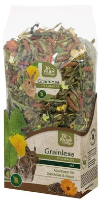 Produktbild von JR Farm Grainless Health Mix Chininchilla & Degu 600 g - 4 Stück