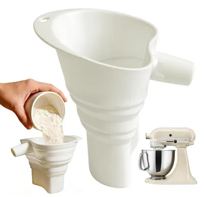 Produktbild von Silikon-Blumenform für Küchenmaschinen – geeignet für KitchenAid