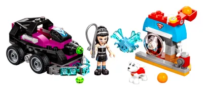 Produktbild von LEGO® DC Super Hero Girls™ Lashinas Action-Cruiser 41233