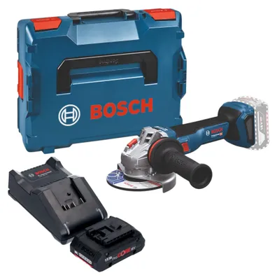 Immagine prodotto di Smerigliatrice angolare a batteria Bosch GWS 18V-11 Professional 18 V 125 mm Brushless + L-Boxx ( 06019N4102 ) - senza batteria, senza caricabatteria