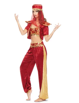 Produktbild von y orientalisches Tänzerin-Kostüm für Damen M / L
