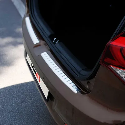 Zdjęcie produktu dla Osłona zderzaka do Hyundai i20 2014-2018 2 szt. chromowana stal nierdzewna