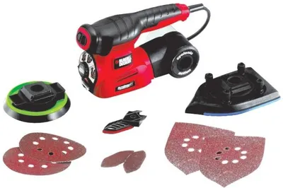 Image de Black & Decker Multischleifer 220W, Autoselect