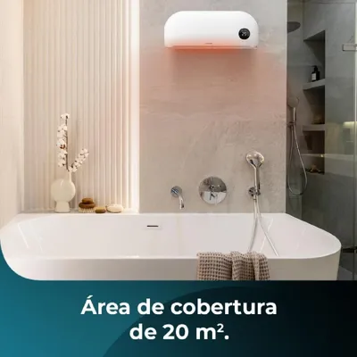 Immagine prodotto di CECOTEC 08281 - Stufetta da bagno in Vetroceramica ReadyWarm 2000 Max Box Ceramic