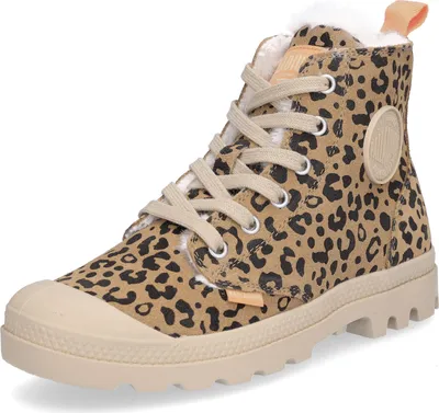 Produktbild von Palladium 99519-974-M Pampa Hi Zip WL Leo - Damen Boots - Dear-Brown-Black, Größe:39 EU