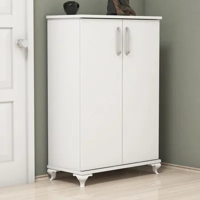 Obrázok produktu pre Skye Decor, Skrinka na topánky - Asana (biela)