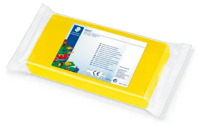 Produktbild von Staedtler Plastilin-Knete Noris j. gelb 1kg