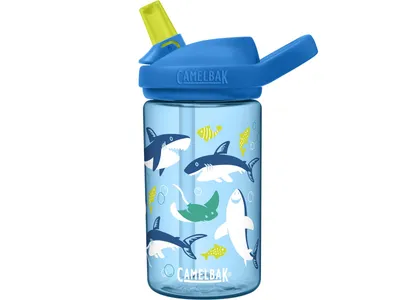 Produktbild von CamelBak 2472402041, 400 ml, Tägliche Nutzung, Blau, Tritan, Sharks and Rays, Kind