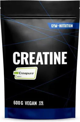 Produktbild von Gym Nutrition Creapure Creatine Monohydrat Pulver 600g vegan