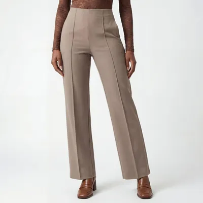 Produktbild von Stretchhose gesteppte Bügelfalte Damen klassische Business- Freizeithose