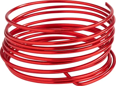 Produktbild von Deko-Aludraht, 2 mm, Länge 2m Rot
