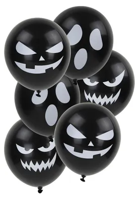 Produktbild von PartyPro – Set mit 6 Halloween-Ballons