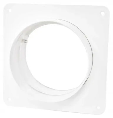 Image de Raccord rond avec bride de 100 mm - RX 02-508