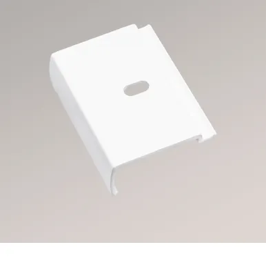 Produktbild von Verbindungsclip 2-spurig in weiß (B x H x T) 50mm x 16mm x 37mm