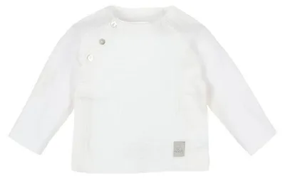 Produktbild von Nanami Musselinpullover - Gr. 62-68 - Off White